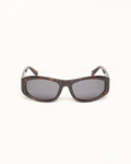 LANDON SUNGLASSES - Dark Tortoise / Black Lens