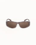 LANDON SUNGLASSES - Snake Skin / Brown Lens