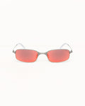 SIMON SUNGLASSES - Matte Silver/Sunflare Mirror