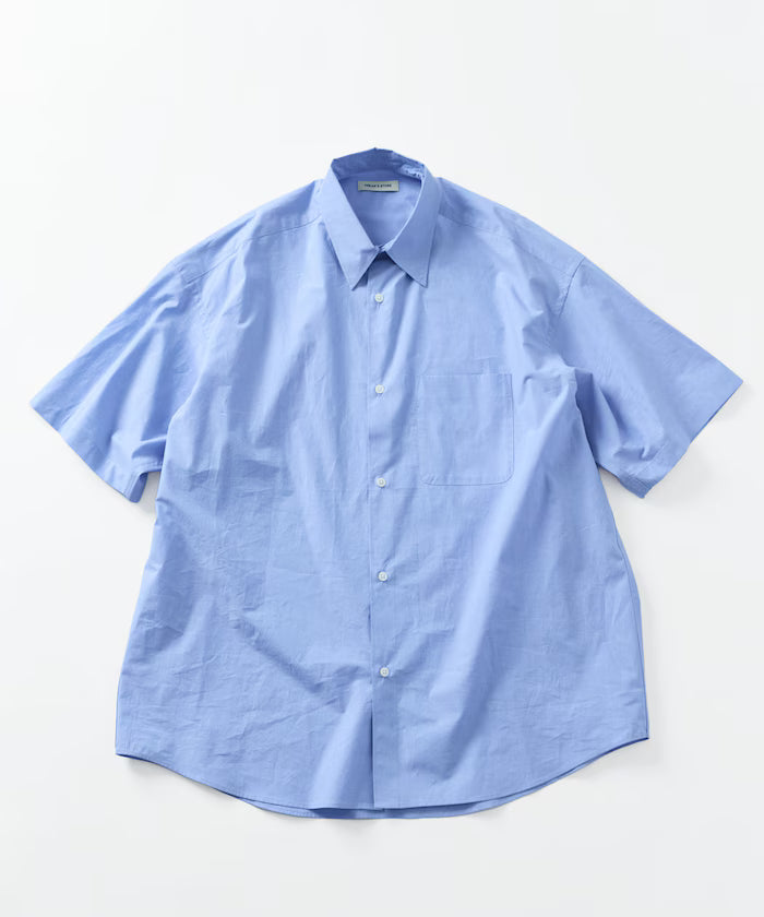 Relax Fit Relaxed Fit Short Sleeve Regular Collar Shirt [Limited Edition]