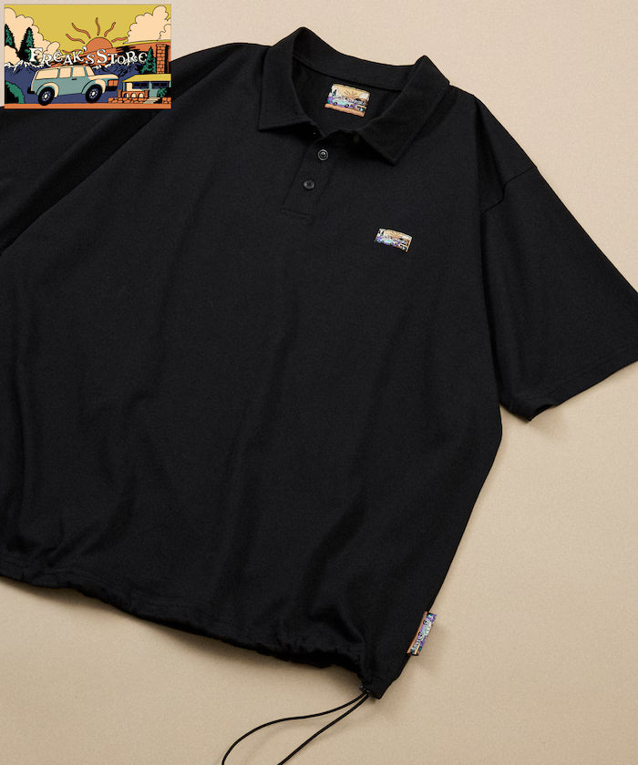 FREAK'S STORE for BEACH & FES Relax Fit One Point Logo Spindle Polo Shirt