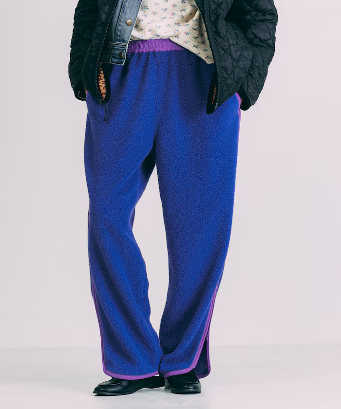 Side Zipper Fleece Pants