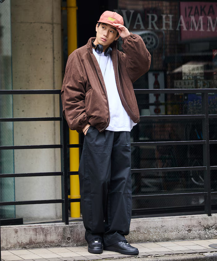 Relaxed Fit Corduroy Mid Padding Stand Blouson [Limited Edition]
