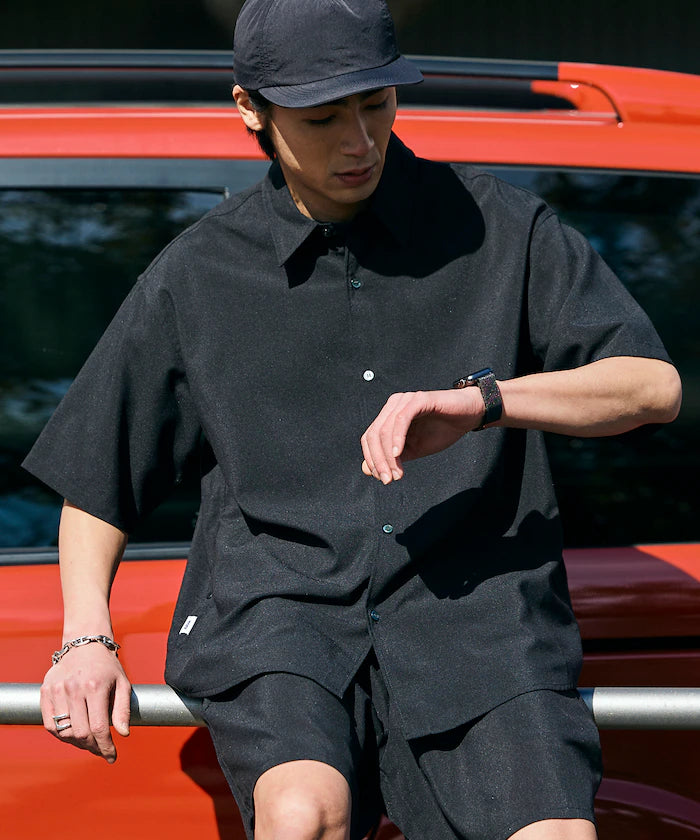 AiRide/AiRide Relax Fit Short Sleeve Regular Collar Shirt/Pocketable/Quick Drying/UV Cut [Limited Edition]