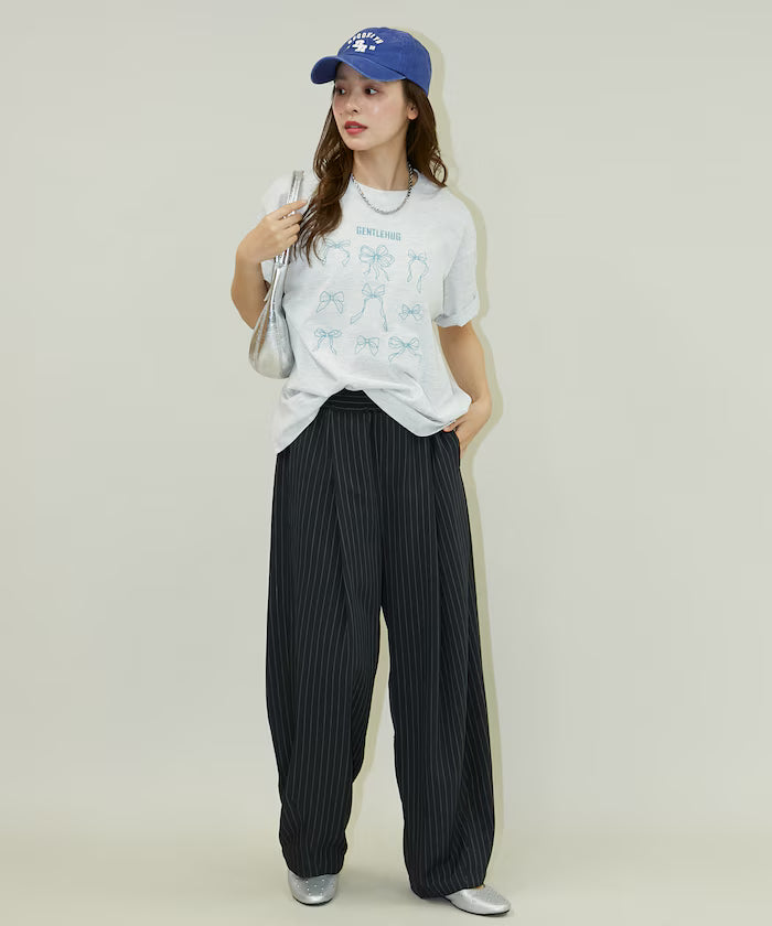 Ribbon Embroidery T-Shirt Limited Edition