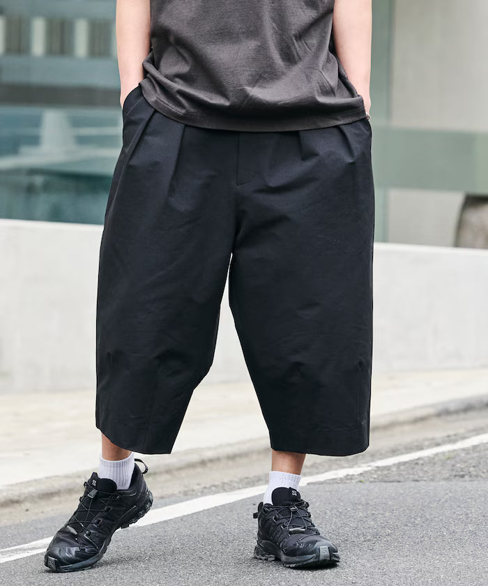 Limited Release Drymix(R) Dry Mix Wide Silhouette Tuck Three Quarter Pants Quick Dry UV Cut