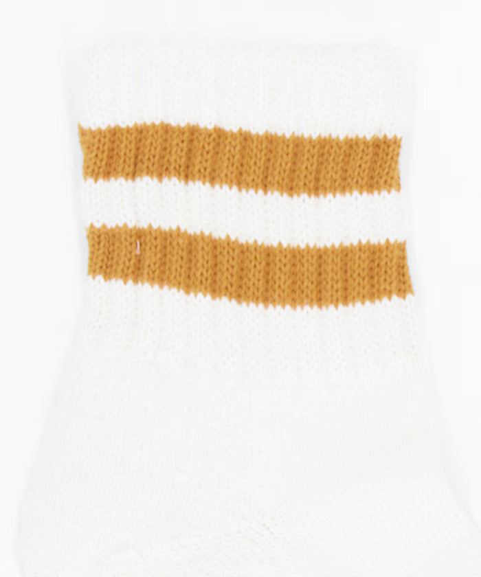 Sinker 2-Line Quarter Socks (Fits 25.0-27.0cm)