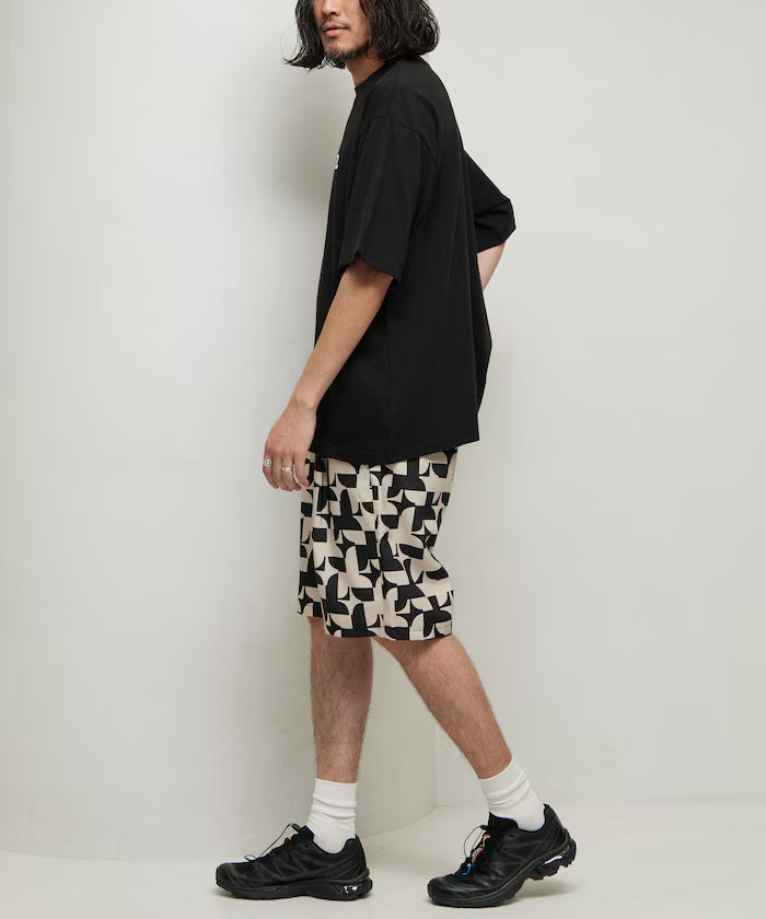Pattern Easy Shorts / All-over Print Short Pants / Compatible with Setup