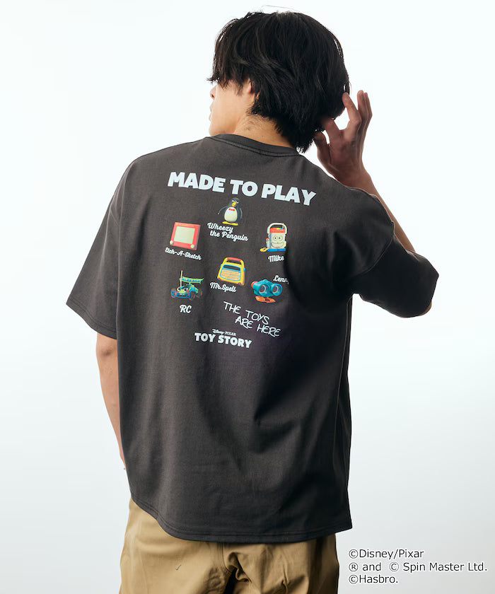 [TOY STORY] Exclusive Back Print Crew Neck T-Shirt / MADE TO PLAY [Limited Edition]