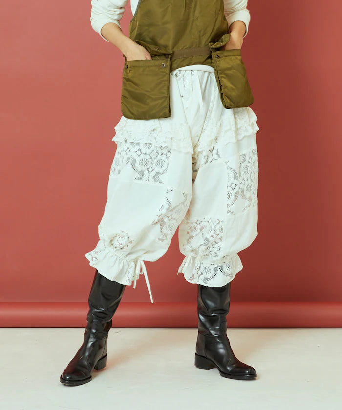 2WAY Lace Bolero & Chaps Pants