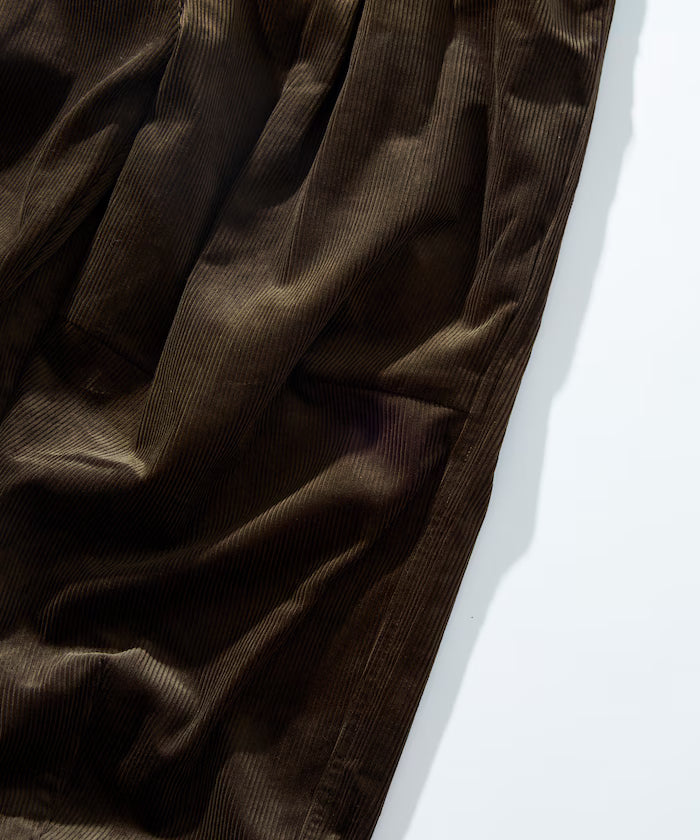 Wide Silhouette Corduroy Military Circus Pants / Snow Pants 【Limited Edition】