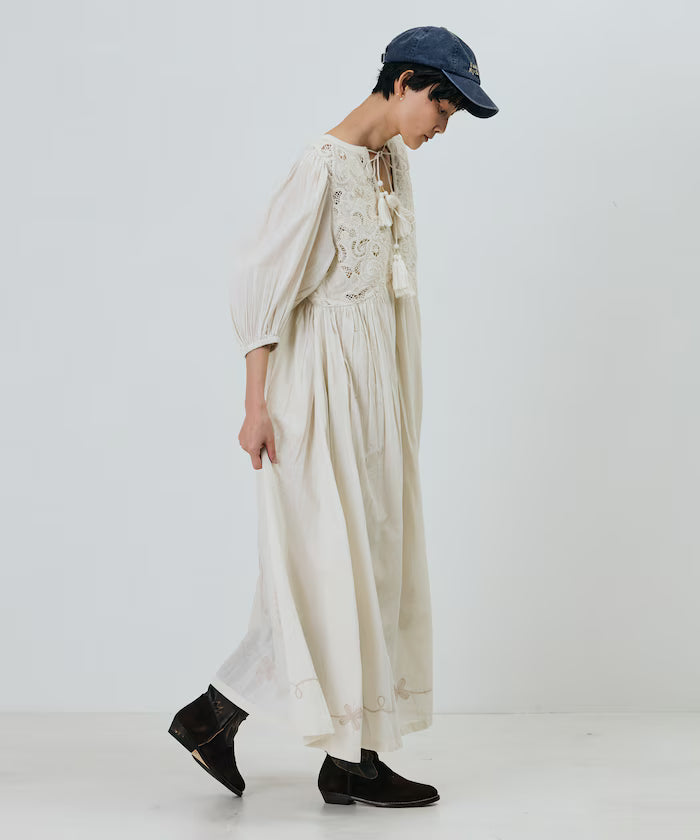 India Code Embroidered 2WAY Dress