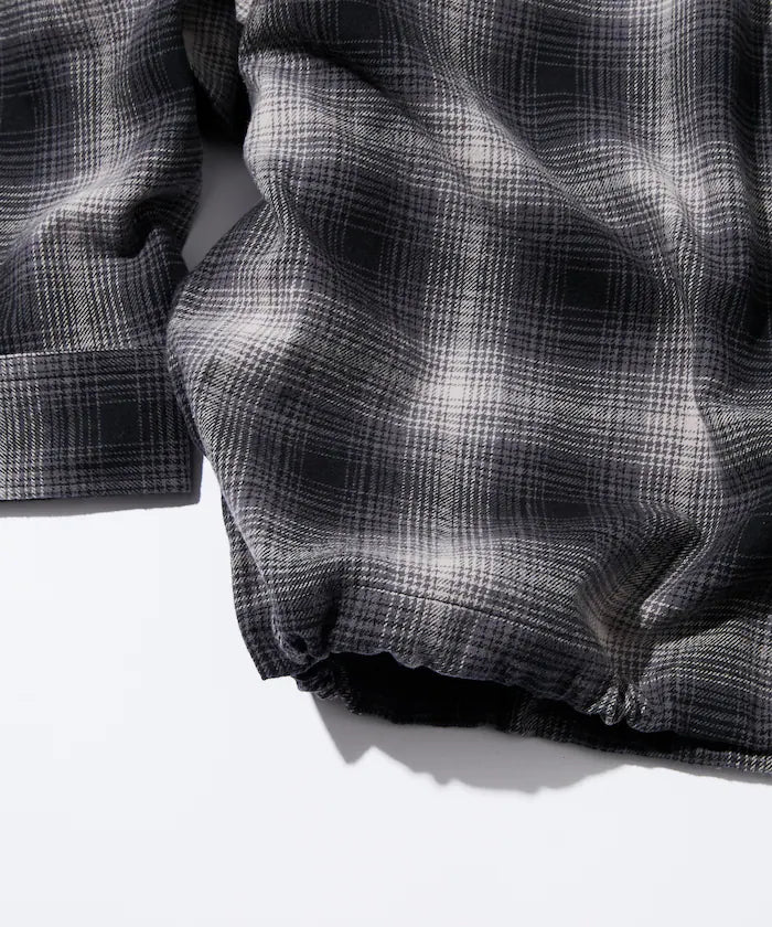 Wide Silhouette Ombre Check Spindle Shirt [Limited Edition]