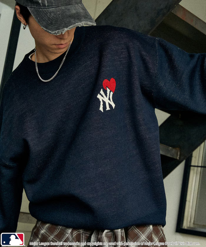 Custom HEART LOGO KNIT