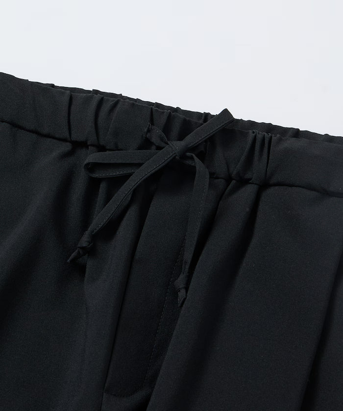 Relaxed Fit Linen Touch Setup/Open Collar Shirt/Wide Slacks [Limited Edition]
