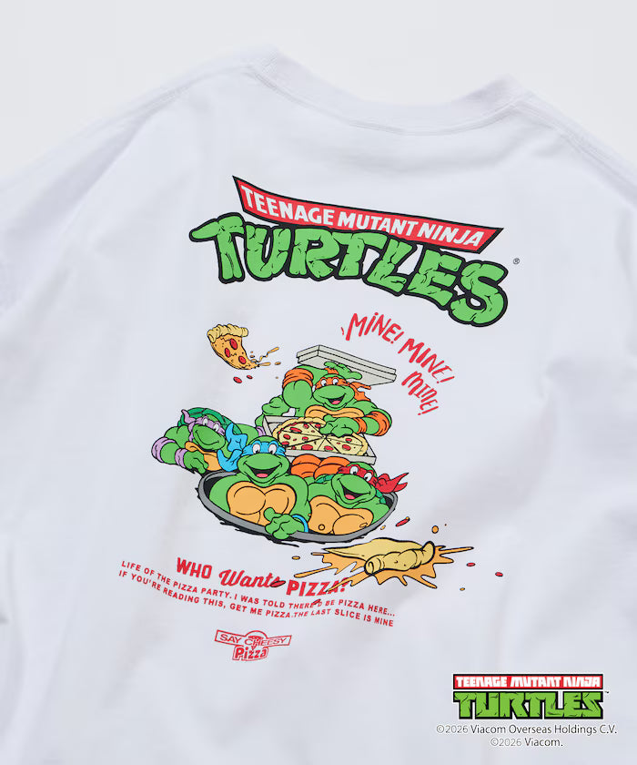 Teenage Mutant Ninja Turtles/Mutant Turtles Special Big Silhouette Back Print T-Shirt 【Limited Edition】
