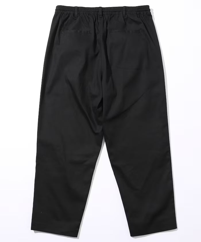 Wide Silhouette Drawstring Chino Pants / Tapered Silhouette Easy Chino Pants