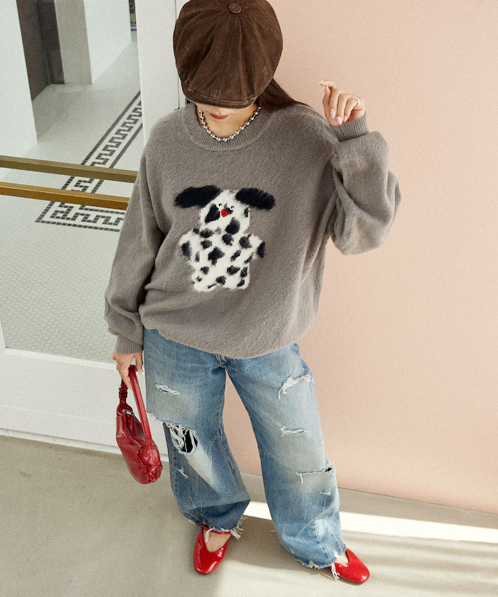 mojojojo Shaggy Art Knit Limited Edition