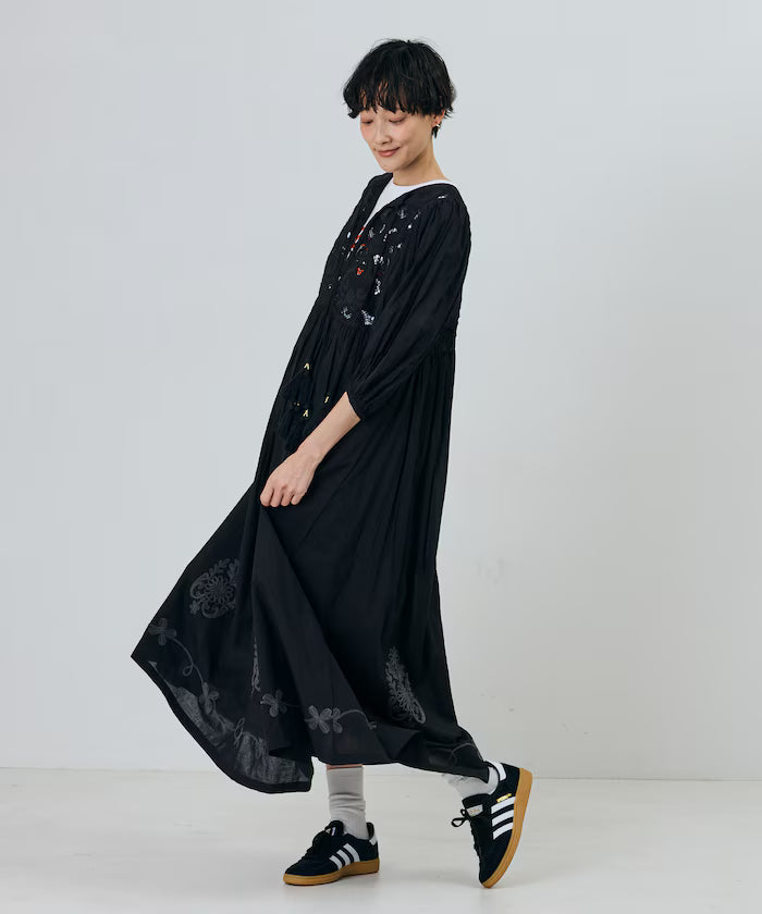 India Code Embroidered 2WAY Dress