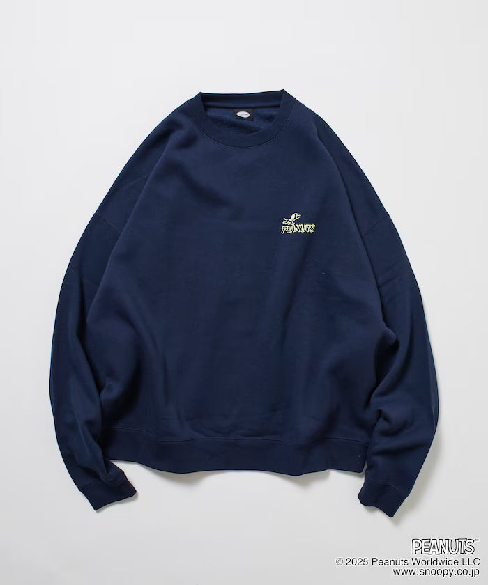 PEANUTS/Peanuts Exclusive Back Print Crew Neck Sweatshirt/Snoopy 【Limited Release】