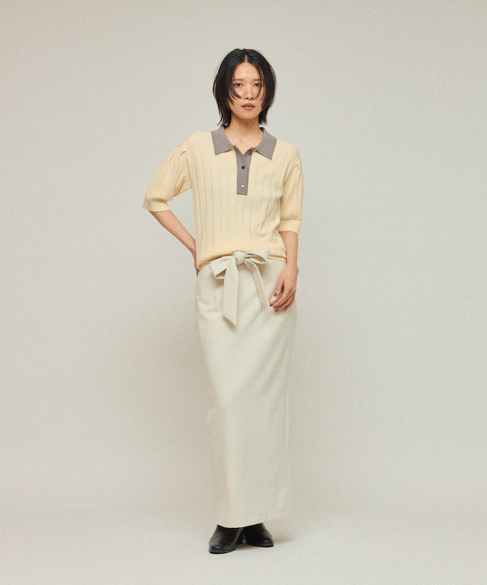 Double Cross Tight Skirt