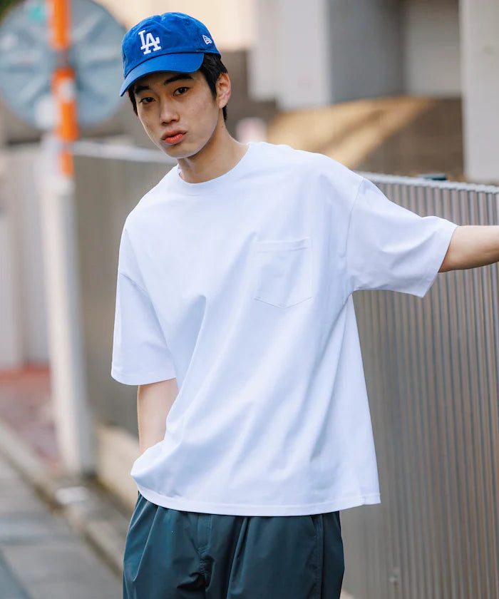 STORATECH Big Silhouette Pocket T-shirt/Antibacterial/Odor-resistant/Antimicrobial/UV Cut/Contact Cooling/Quick Drying 【Limited Edition】