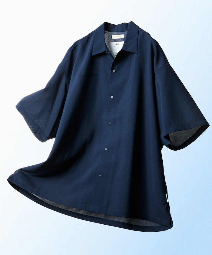 AiRide/AiRide Relax Fit Short Sleeve Open Collar Shirt/Quick Dry/UV Cut [Limited Edition]