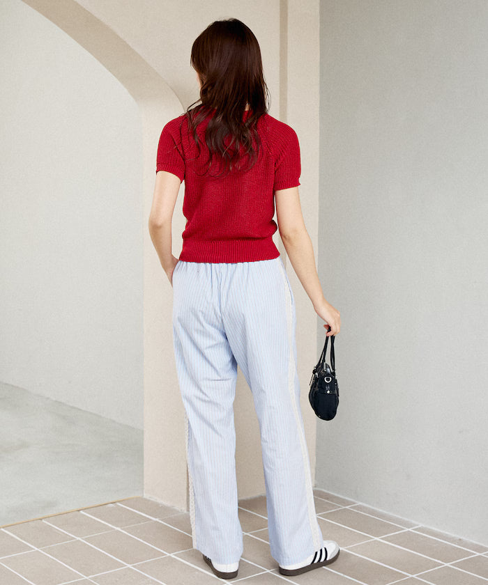 Compact Summer Knit with Purl Stitch - Limited Expansion