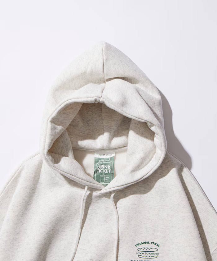 LANDER SANDWICHES×FREAK'S STORE/LANDER Limited Big Silhouette Back Print Sweat Hoodie 【Limited Release】