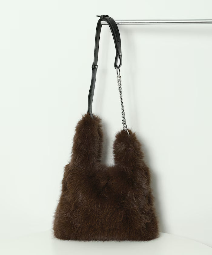 Multiway Fake Fur Tote