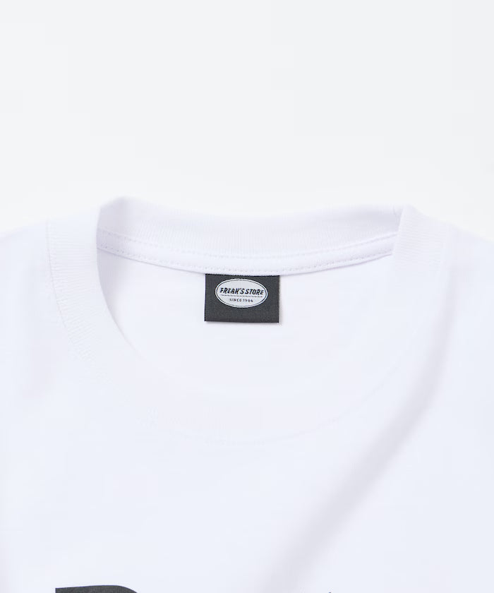 Limited Edition diskunion×FREAK'S STORE Collaboration Shiba Inu Big Silhouette Print Crew Neck T-Shirt