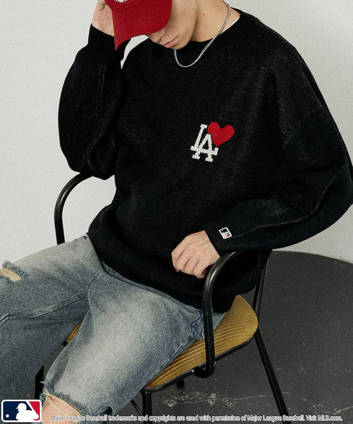 Custom HEART LOGO KNIT