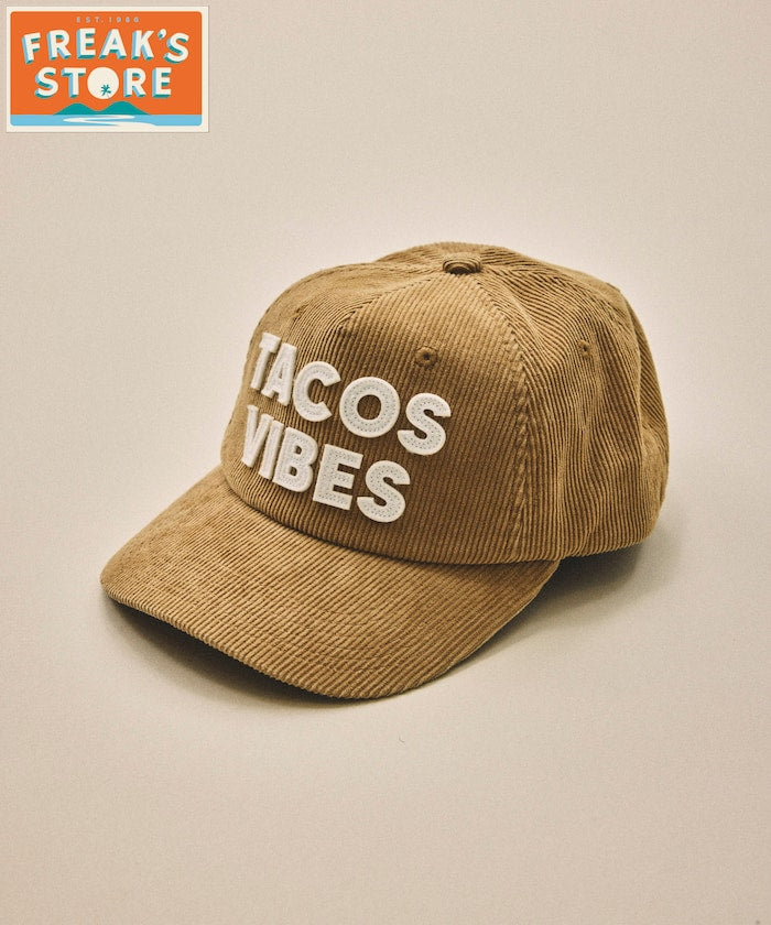 FREAK'S STORE for BEACH & FES Summer Corduroy Felt Logo Cap