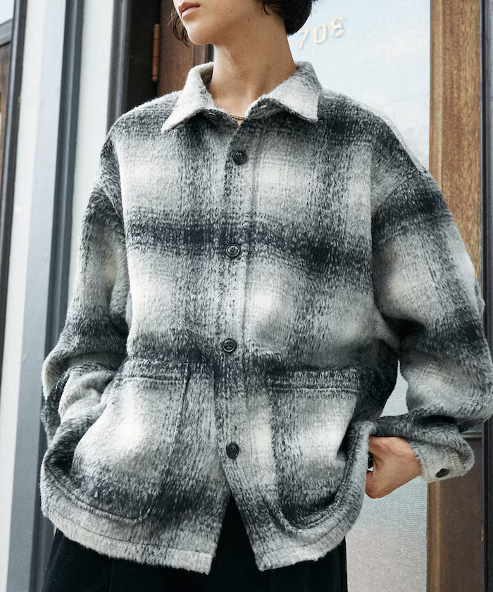 Shaggy Over Check Jacket [Limited Edition]