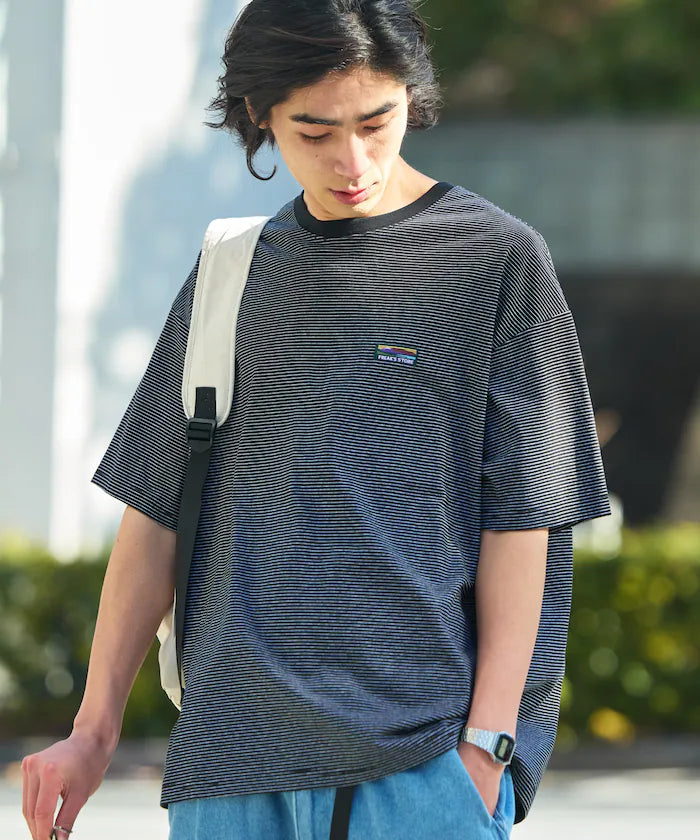 STORATECH/Stratech Big Silhouette One Point Logo T-Shirt/Antibacterial/Odor Resistant/Antimicrobial/UV Cut/Contact Cooling Moisture Wicking 【Limited Release】