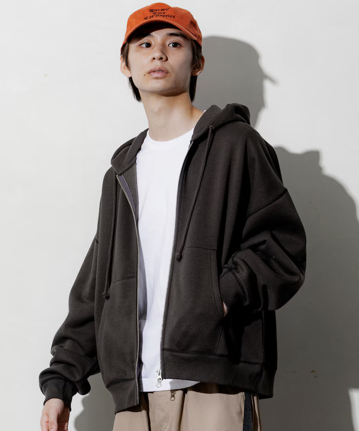 Relaxed Fit Zip-Up Hoodie 【Limited Edition】