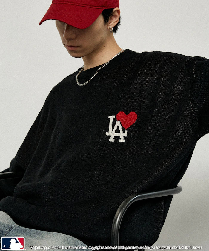 Custom HEART LOGO KNIT