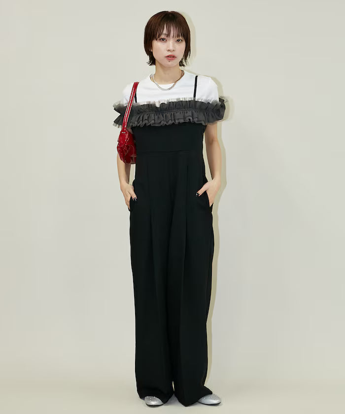 2WAY Tulle Shoulder Salopette Limited Edition
