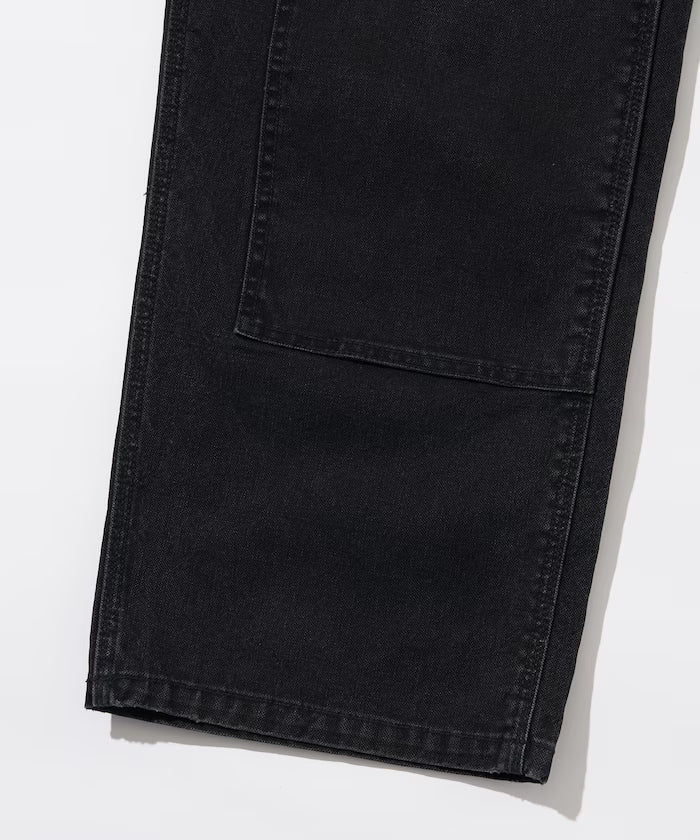 Fade Processing Light Duck Double Knee Painter Pants Vintage