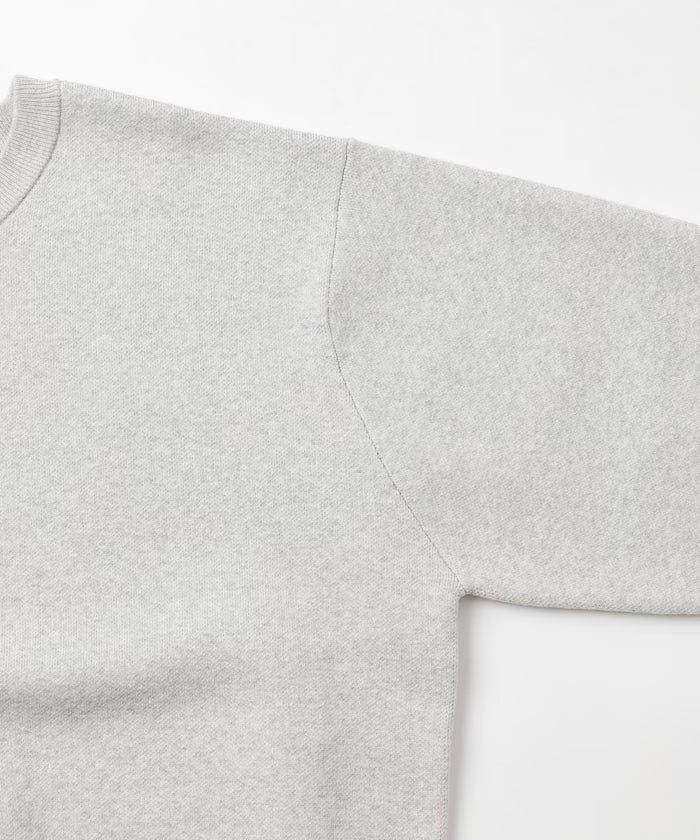 Sweat-like Crew Neck Knit