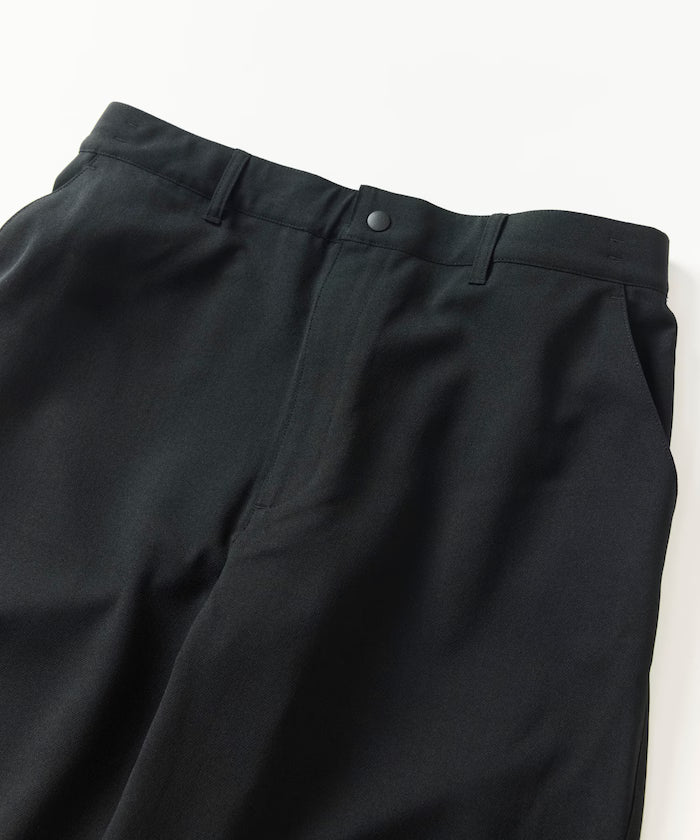 [New Color Added] Quick-Dry Material Relaxed Fit Tapered Easy Pants Linen-like
