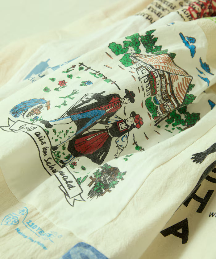 vintage European eco bag remake pants