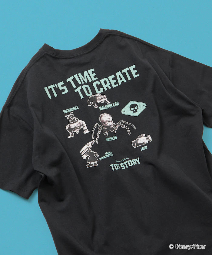 [TOY STORY] Exclusive Character Print Crew Neck T-Shirt Sid's Toy [Limited Edition]