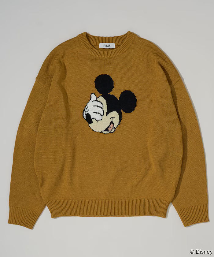 Custom Mickey Mouse Face Knit