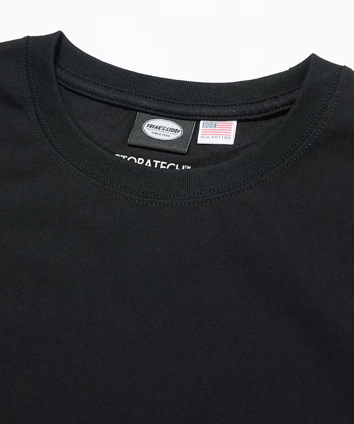 STORATECH/Stratech Big Silhouette One Point Logo T-Shirt/Antibacterial/Odor Resistant/Antimicrobial/UV Cut/Contact Cooling Moisture Wicking 【Limited Release】