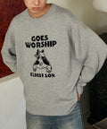 French Bulldog Dog Design Knit Limited Edition - Gray