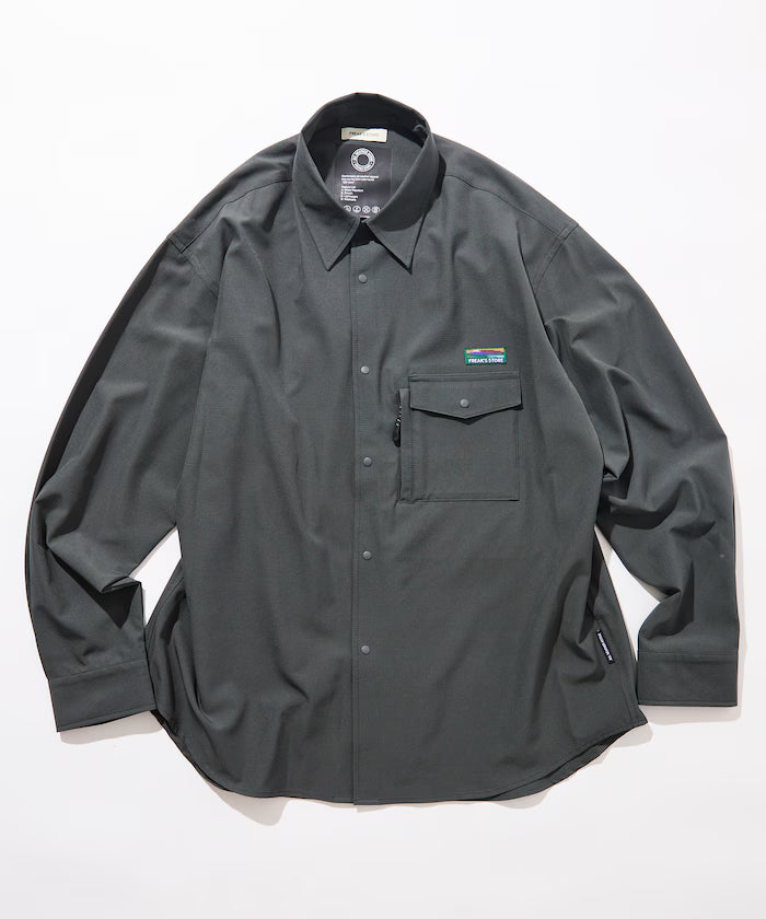 ALL WEATHER ACTIVE WEAR/All Weather Active Wear Relaxed Fit Pocket Shirt 【Limited Edition】