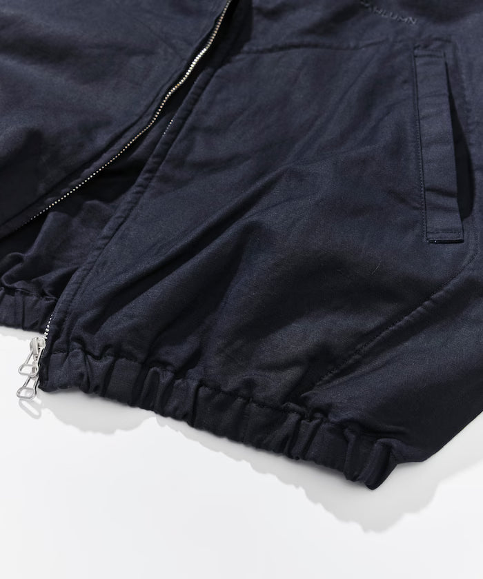 Cotton Linen Harrington Jacket