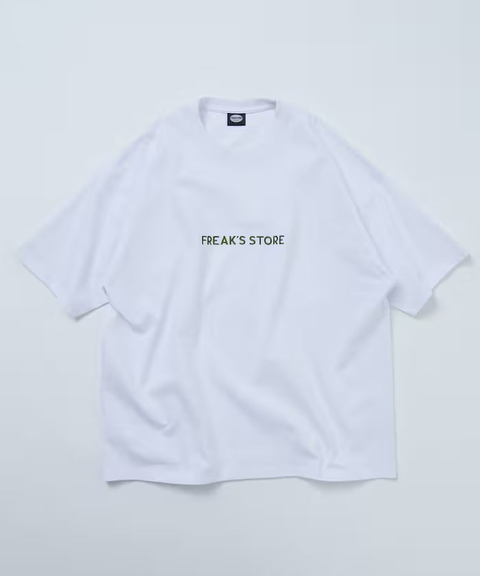 Relaxed Fit Embroidered Logo Crew Neck T-Shirt 【Limited Edition】