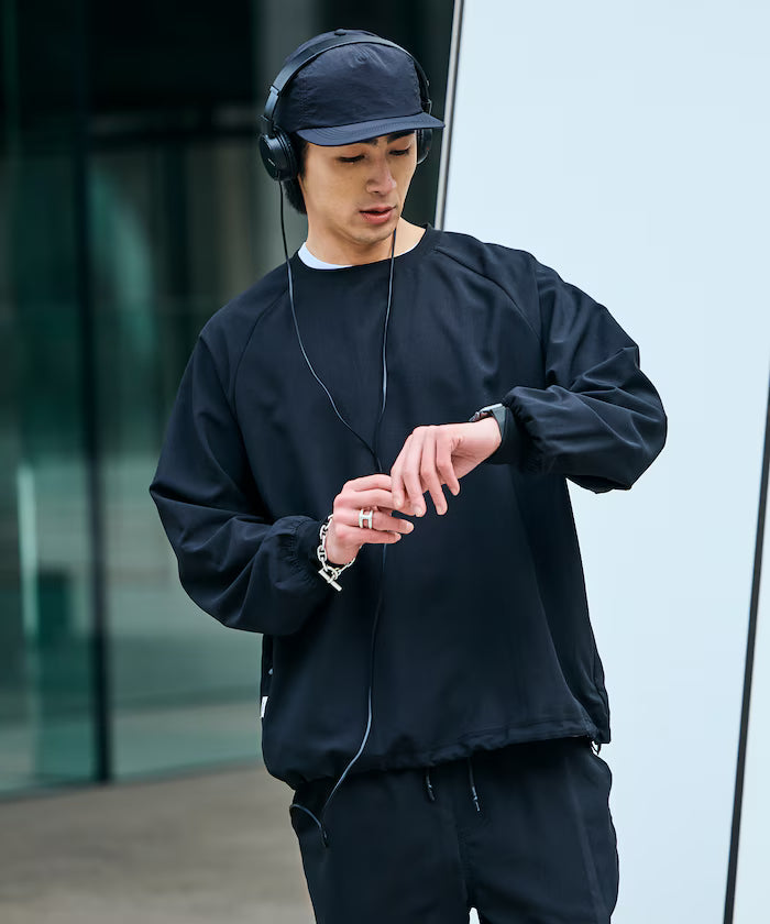 AiRide/Air Ride Relax Fit Raglan Long Sleeve Pullover/Pocketable/Quick Dry/UV Cut [Limited Edition]